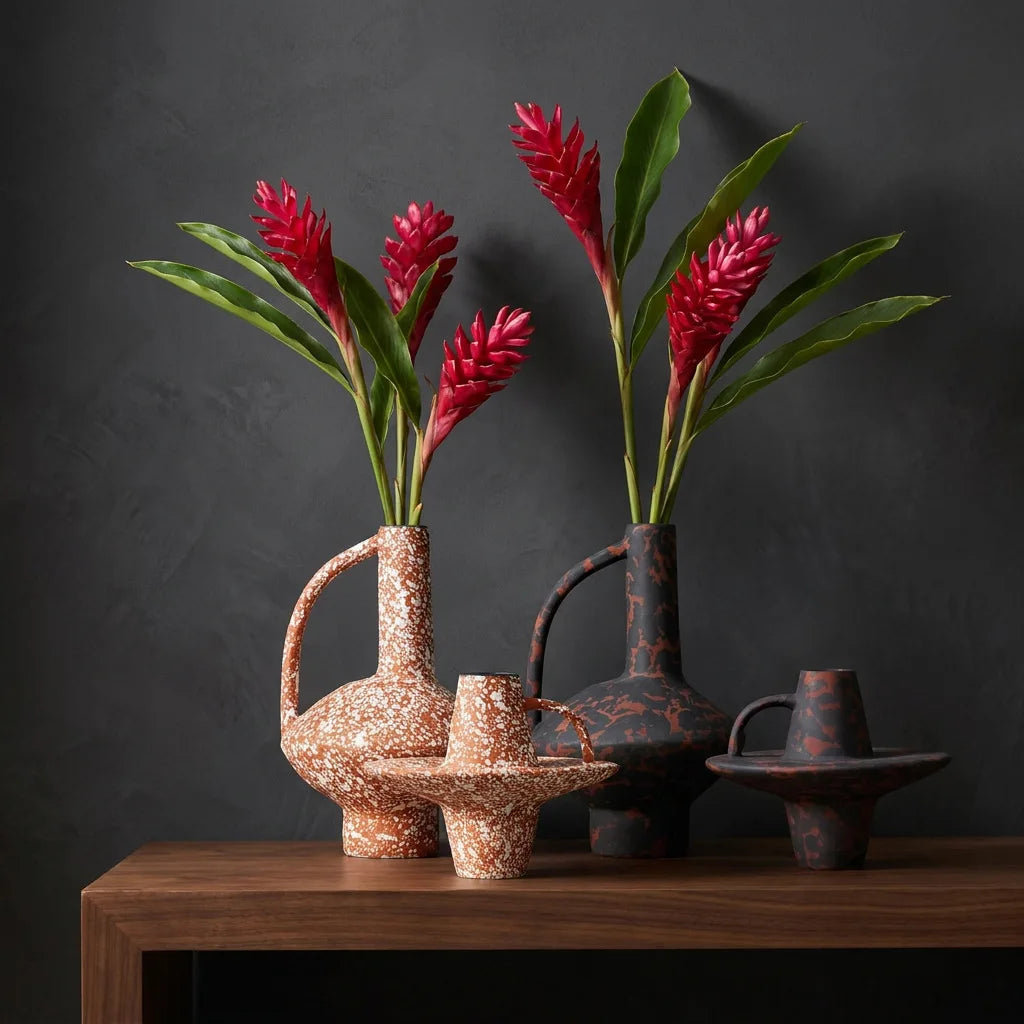 Keramikvase Wabi-Sabi „Hikari"