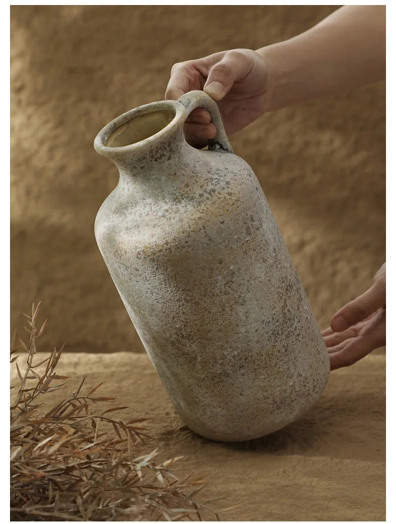 Keramikvase Wabi-Sabi „Yuki"