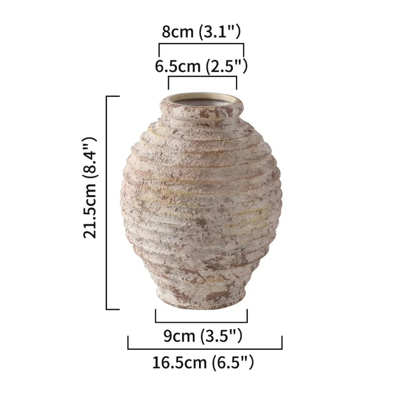 Keramikvase Wabi-Sabi „Kumo"