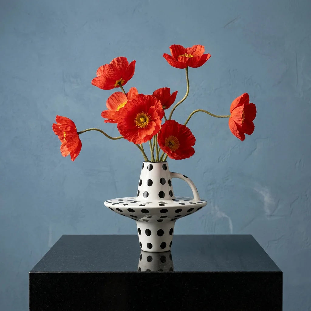 Keramikvase Wabi-Sabi „Hikari"