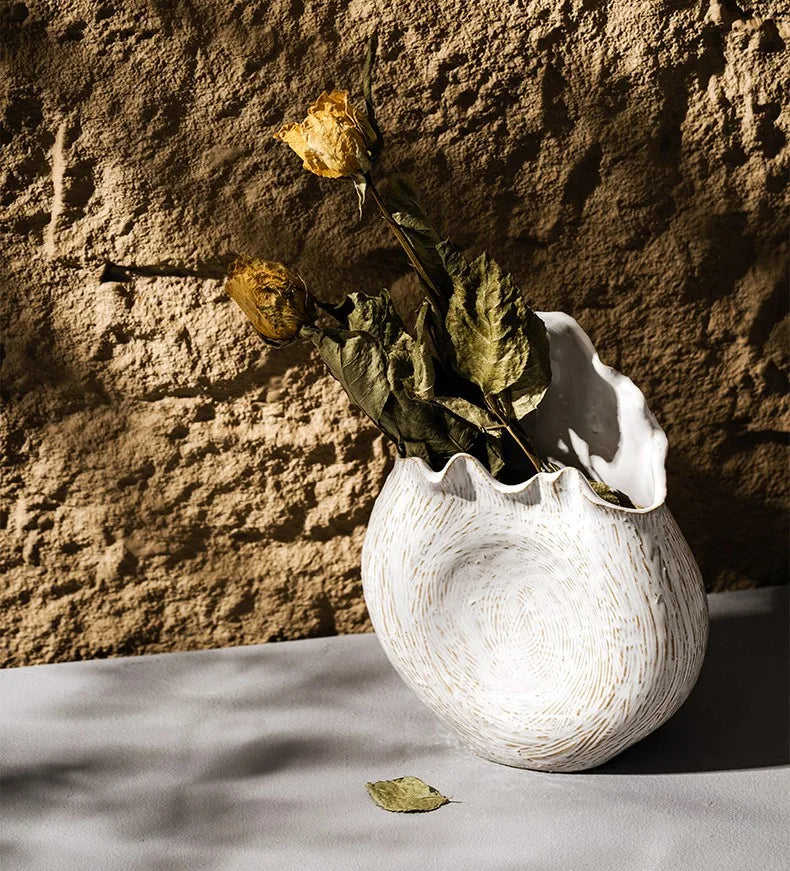 Keramikvase Wabi-Sabi „Uni"