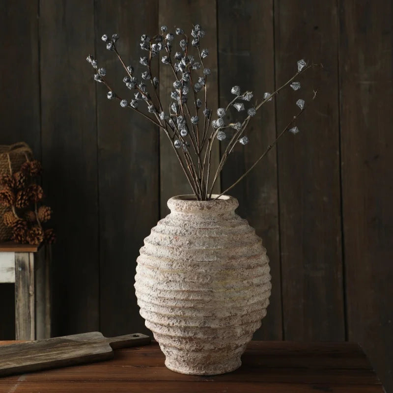 Keramikvase Wabi-Sabi „Kumo"