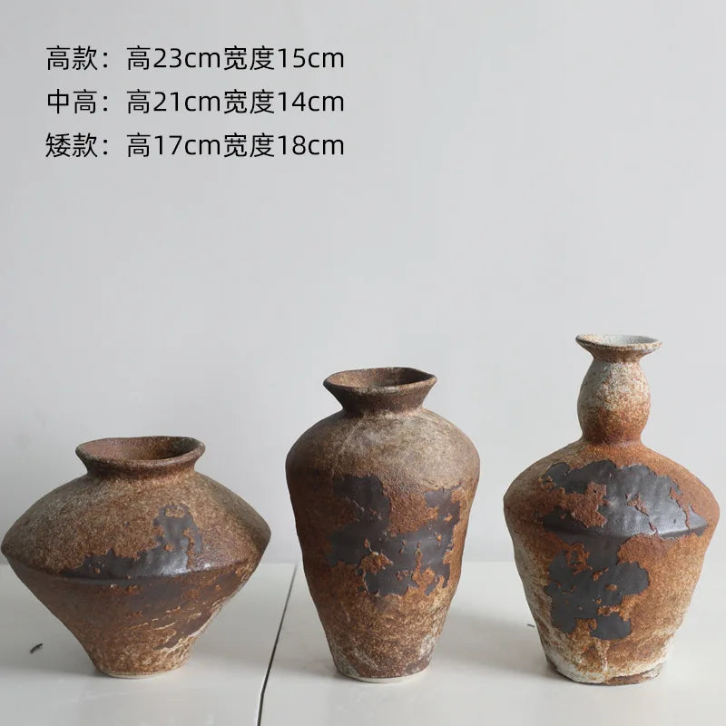 Keramikvase Wabi-Sabi „Tuki"