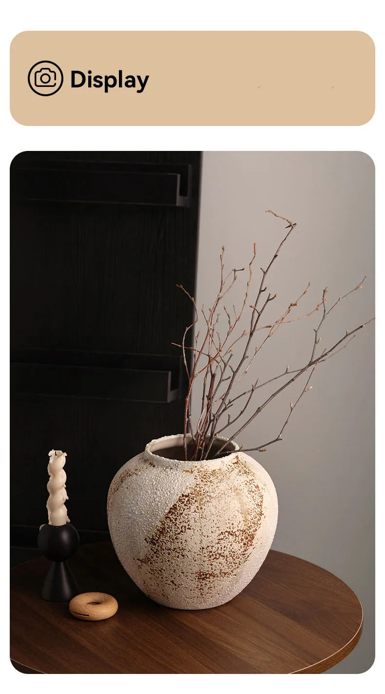 Keramikvase Wabi-Sabi „Tsuki"