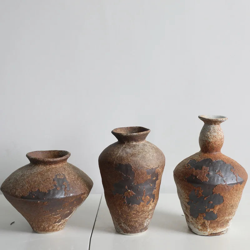 Keramikvase Wabi-Sabi „Tuki"