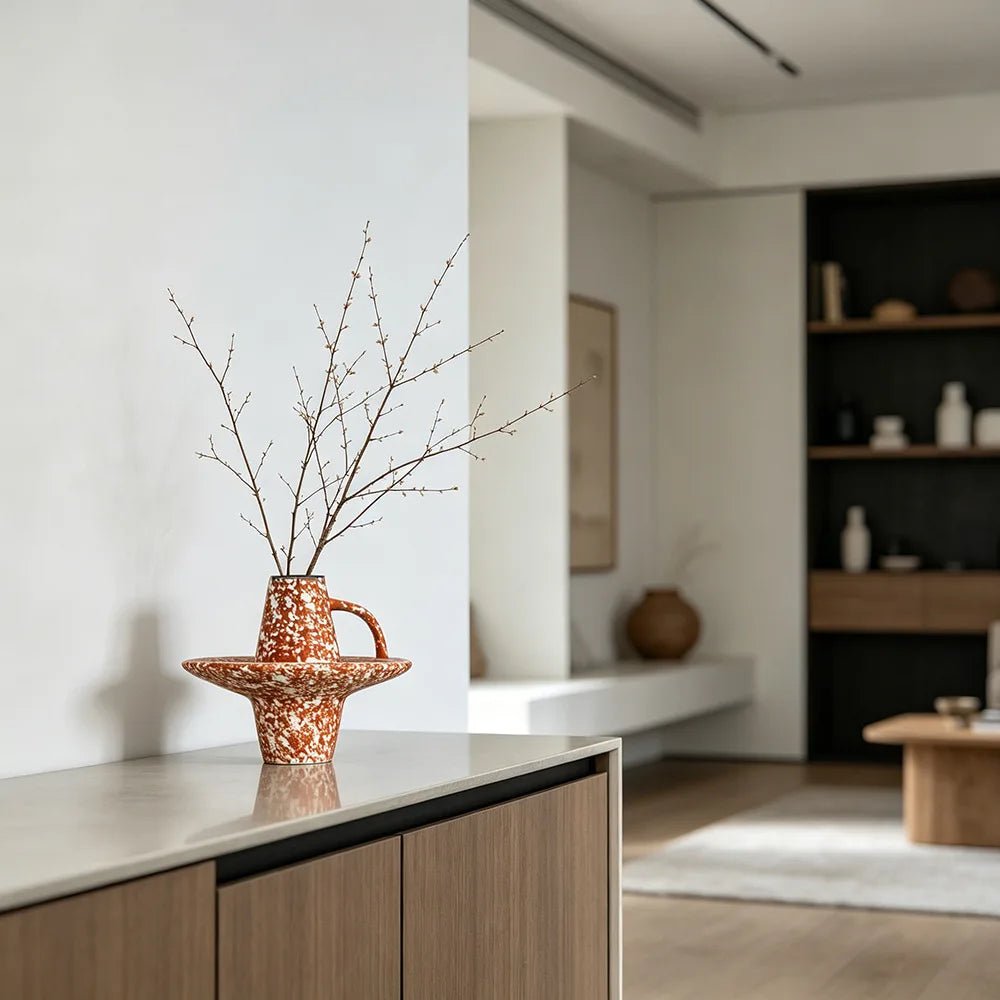 Keramikvase Wabi-Sabi „Hikari"
