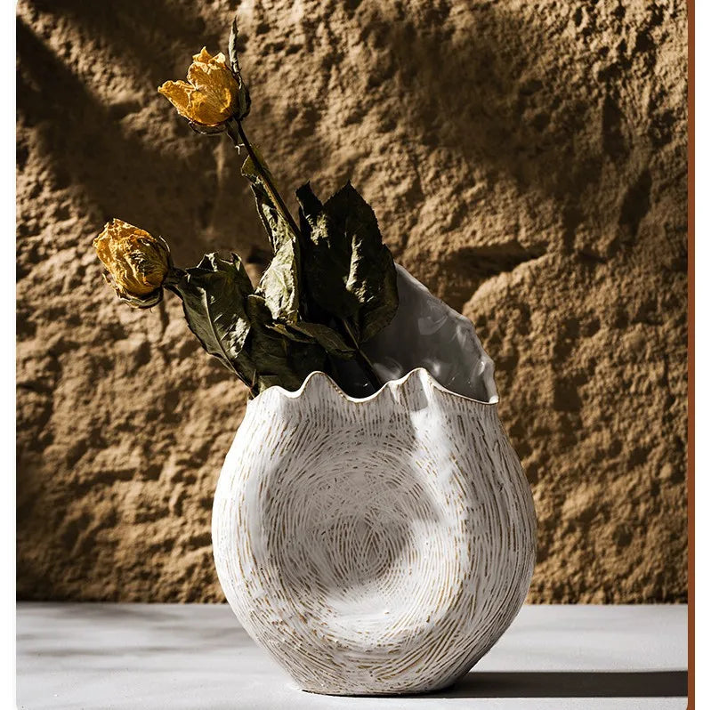 Keramikvase Wabi-Sabi „Uni"