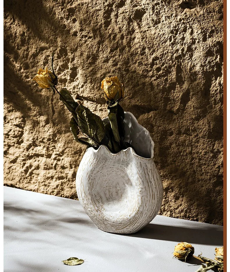 Keramikvase Wabi-Sabi „Uni"