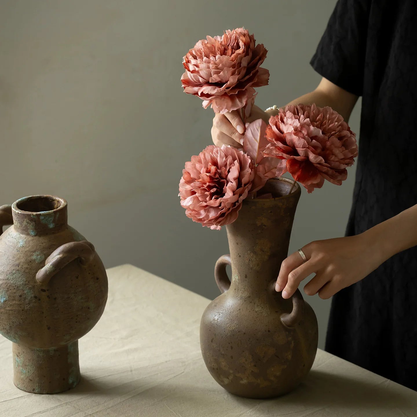 Keramikvase Wabi-Sabi „Numa"