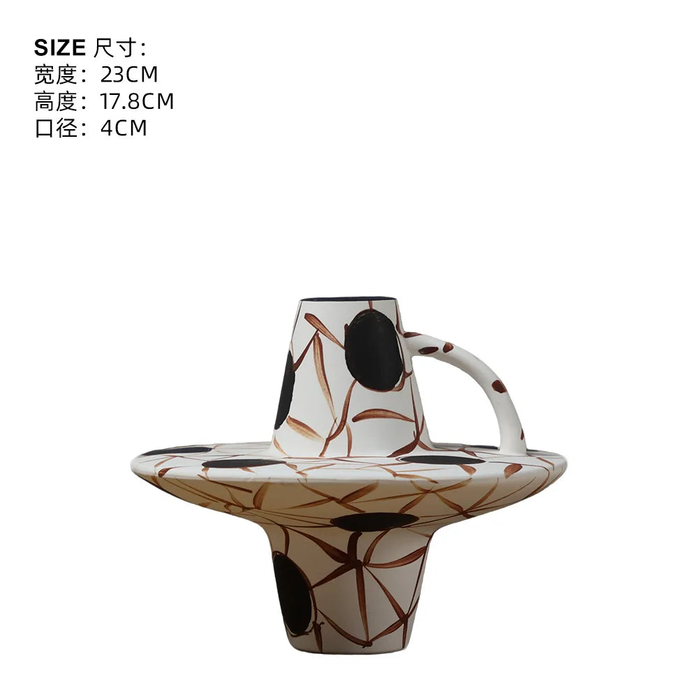 Keramikvase Wabi-Sabi „Hikari"