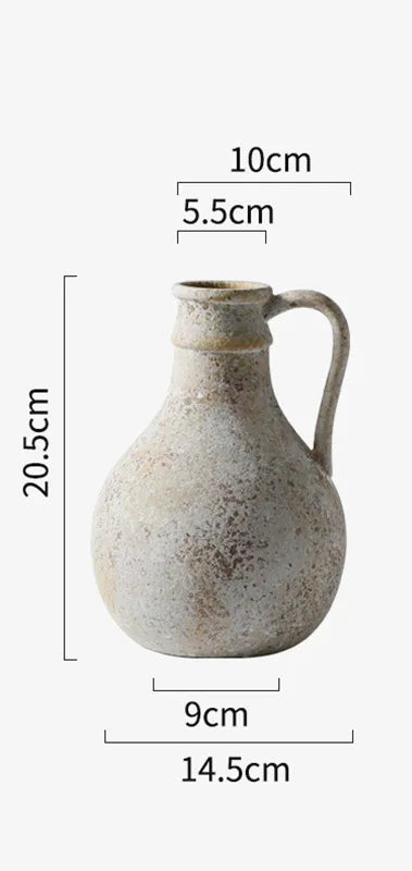 Keramikvase Wabi-Sabi „Yuki"