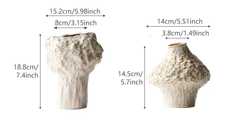 Keramikvase Wabi-Sabi „Asa"