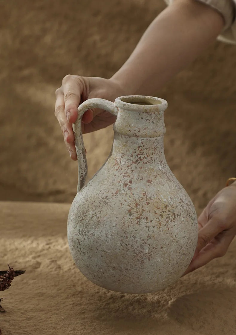 Keramikvase Wabi-Sabi „Yuki"