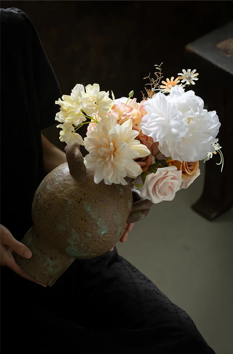 Keramikvase Wabi-Sabi „Numa"