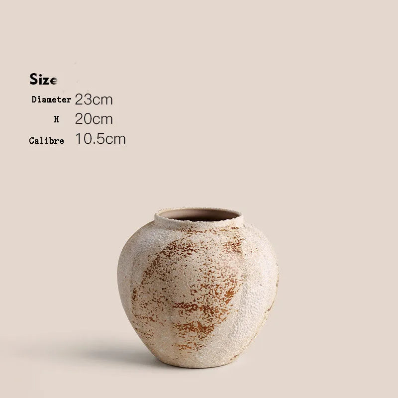Keramikvase Wabi-Sabi „Tsuki"