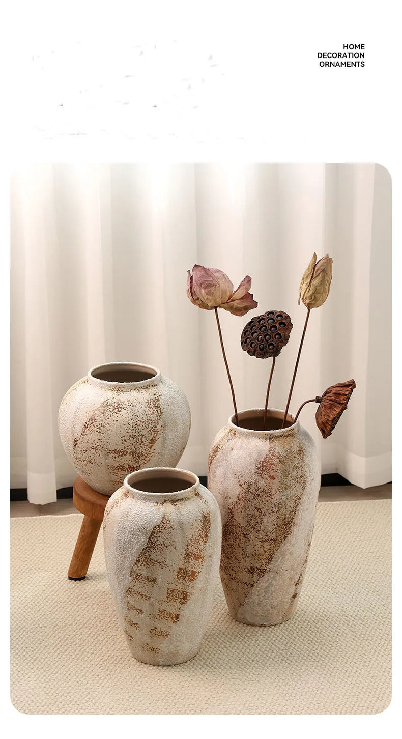 Keramikvase Wabi-Sabi „Tsuki"