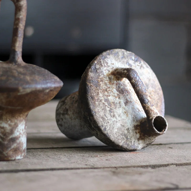 Keramikvase Wabi-Sabi „Akui"
