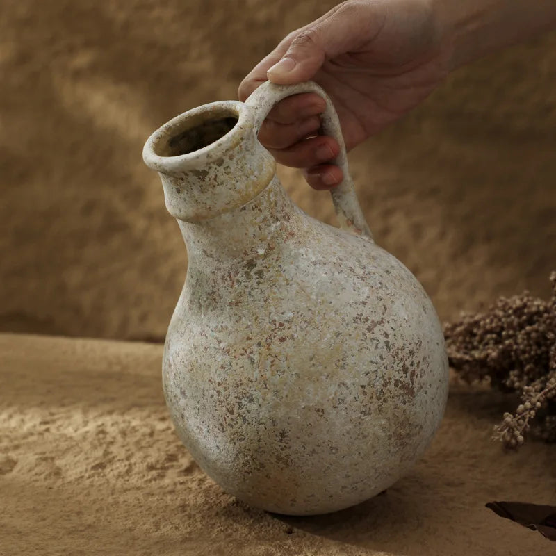 Keramikvase Wabi-Sabi „Yuki"