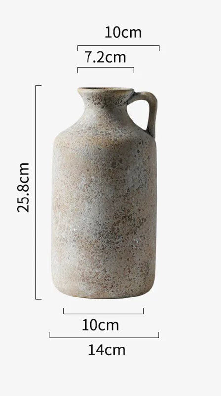 Keramikvase Wabi-Sabi „Yuki"
