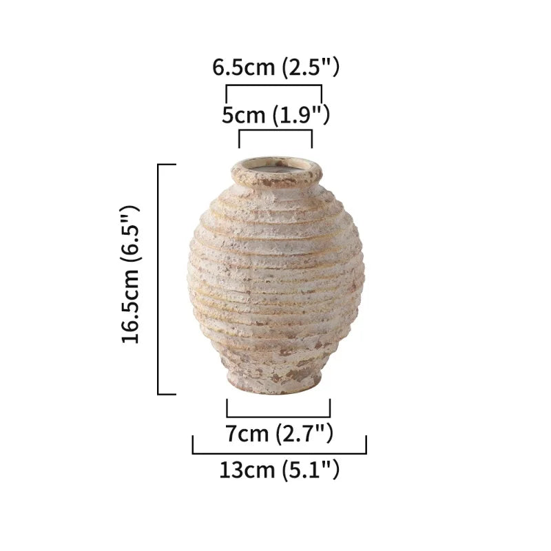 Keramikvase Wabi-Sabi „Kumo"