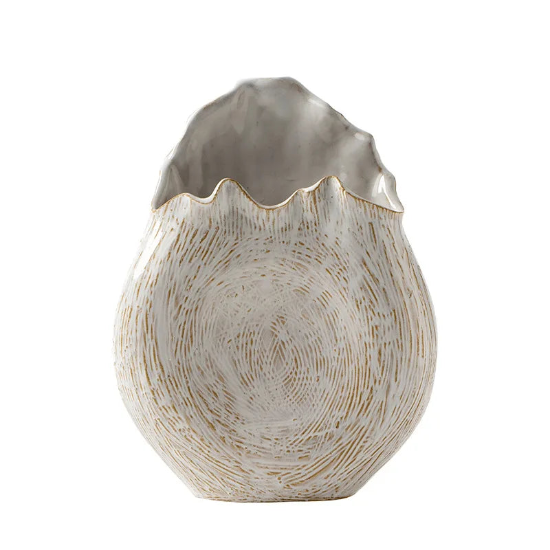 Keramikvase Wabi-Sabi „Uni"