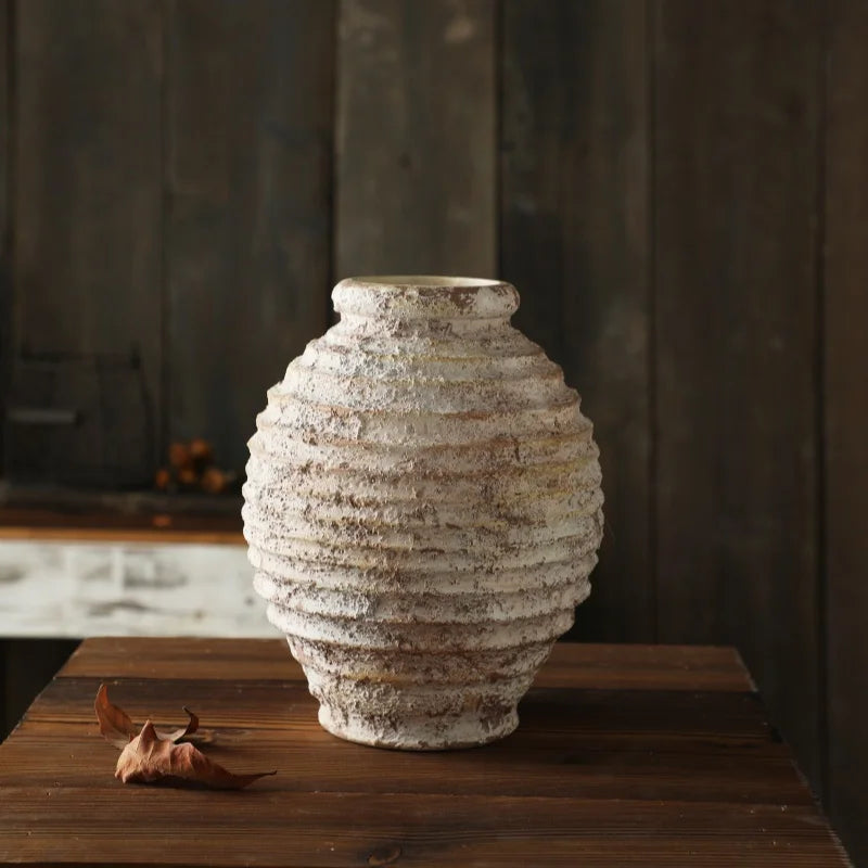 Keramikvase Wabi-Sabi „Kumo"